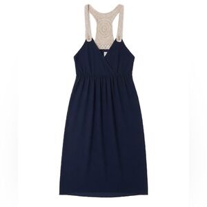 No Boundaries Deep Blue Dress